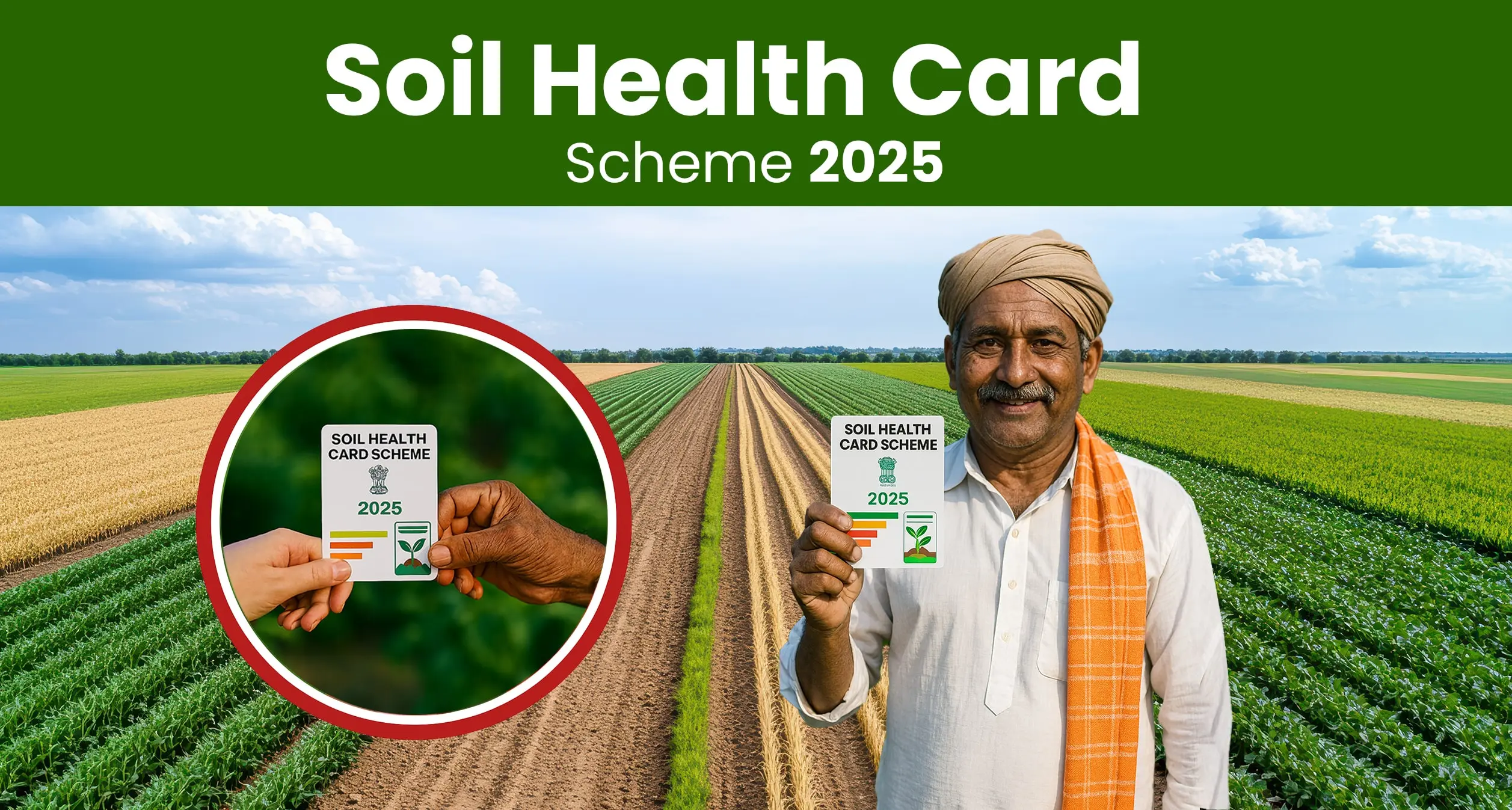 Soil Health Card Scheme 2025 Farmers using to check soil quality and improve crop productivity