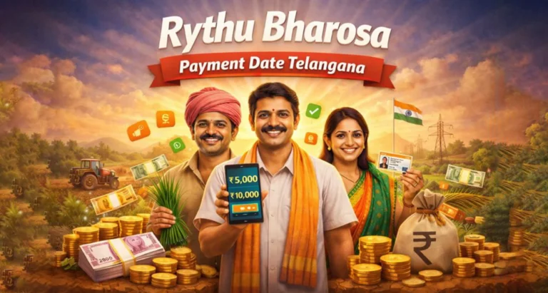 Rythu Bharosa Payment Date Telangana latest installment update