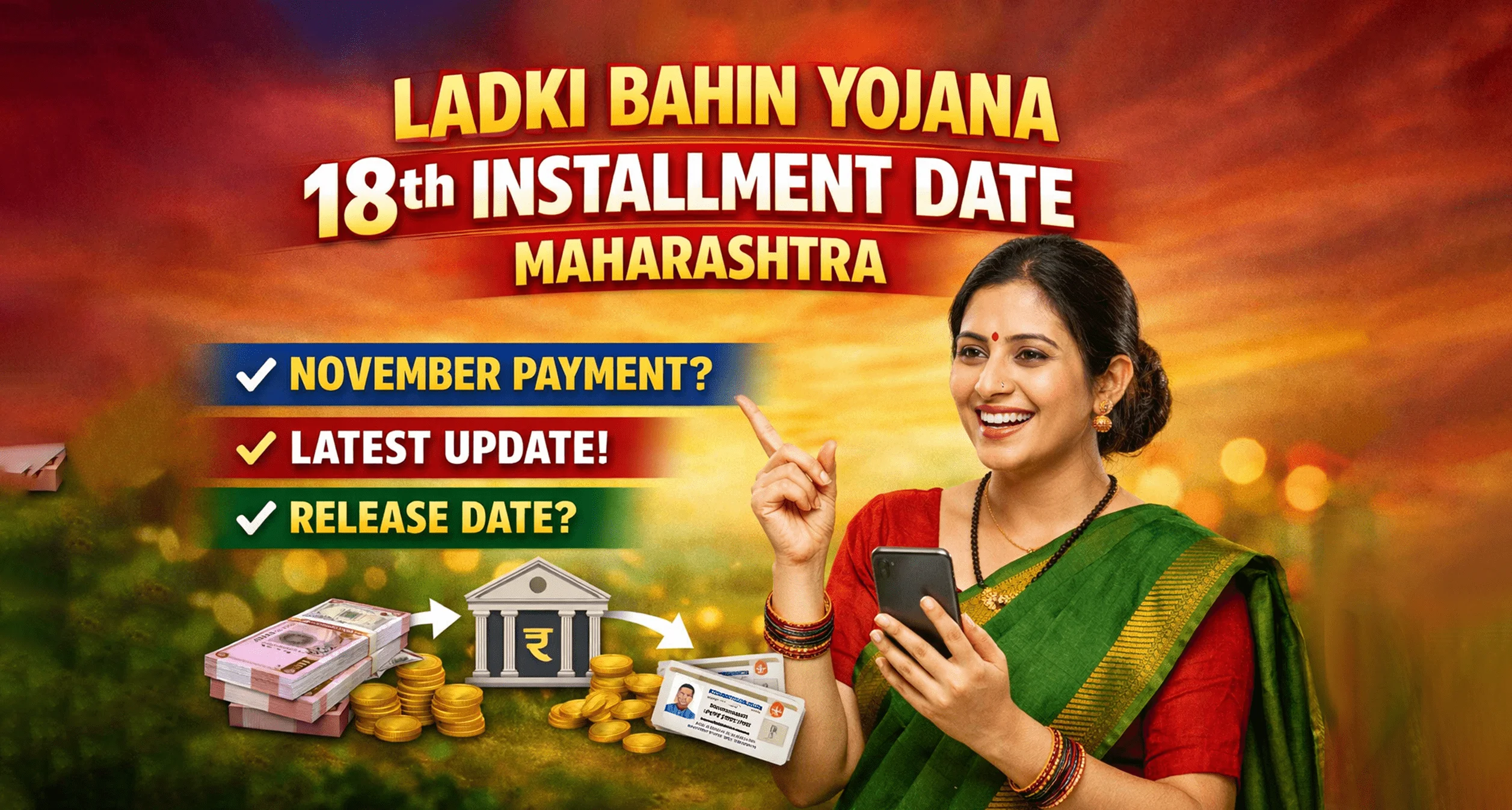 Ladki Bahin Yojana 18th Installment Date